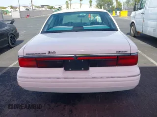 1996 Mercury Grand Marquis GS with VIN 2MELM74WXTX650841, listed as a IAAI auction lot 41936608 with 205,964 mi miles and . Bid and sale history available at DreamBid. Image 14.