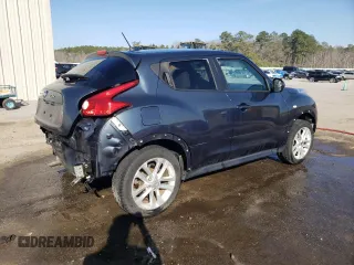 2013 Nissan Juke SV with VIN JN8AF5MR2DT200315, listed as a Copart auction lot 46657175 with Not Provided miles and Salvage Title. Bid and sale history available at carsss.com. Image 3.