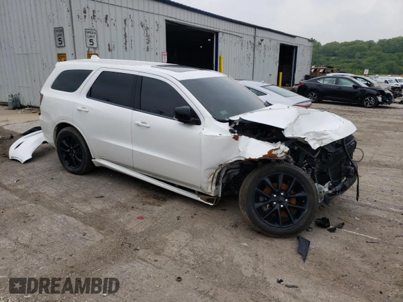 2017 Dodge Durango R/T with VIN 1C4SDJCT4HC725524, listed as a Copart auction lot 58898925 with 134,081 mi miles and Clean title. Bid and sale history available at DreamBid. Image 4.