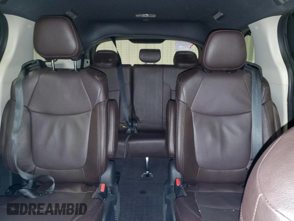 2023 Toyota Sienna Platinum with VIN 5TDESKFC7PS082748, listed as a Copart auction lot 44153015 with 45,382 mi miles and Salvage Title. Bid and sale history available at DreamBid. Image 10.
