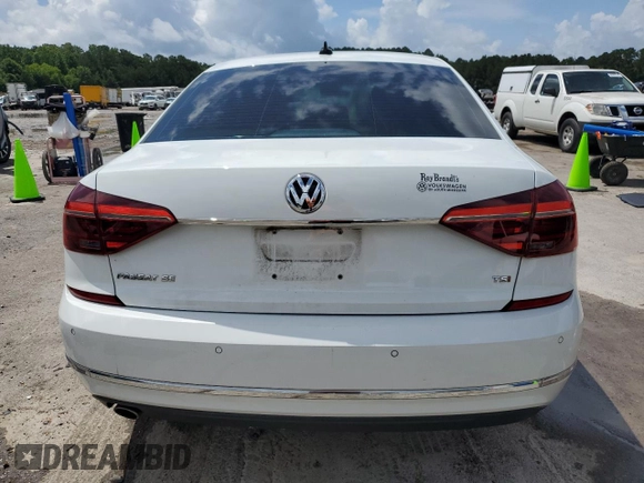 2017 Volkswagen Passat SE with VIN 1VWGT7A31HC019042, listed as a Copart auction lot 61078305 with 149,335 mi miles and Salvage title. Bid and sale history available at DreamBid. Image 6.