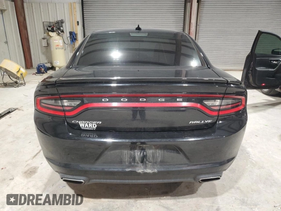 2015 Dodge Charger SXT with VIN 2C3CDXHG7FH925346, listed as a Copart auction lot 87183254 with 226,569 mi miles and Salvage Title. Bid and sale history available at DreamBid. Image 6.
