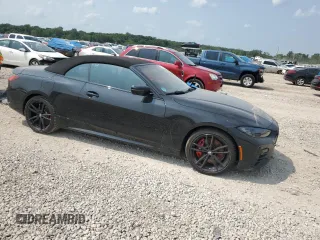2023 BMW 4 Series M440i xDrive with VIN WBA63AT02PCL52909, listed as a Copart auction lot 64222804 with 21,772 mi miles and Salvage Title. Bid and sale history available at carsss.com. Image 4.