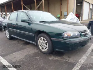 2002 Chevrolet Impala with VIN 2G1WF52E529340194, listed as a IAAI auction lot 41313820 with 92,461 mi miles. Bid and sale history available at carsss.com. Image 1.