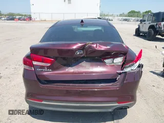 2018 Kia Optima LX with VIN 5XXGT4L39JG259153, listed as a IAAI auction lot 42076003 with 191,321 mi miles and . Bid and sale history available at DreamBid. Image 16.