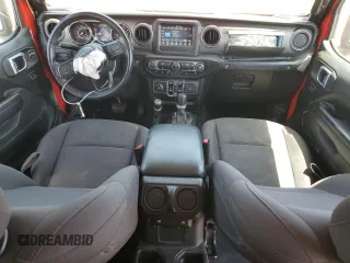 2022 Jeep Wrangler Unlimited Sport S z VIN 1C4HJXDG6NW240786, wystawiony jako Copart lot #59190995 z przebiegiem 46 172 mil mil oraz Szkoda całkowita • Salvage title. Historia ofert i sprzedaży dostępna na DreamBid. Obrazek 8.