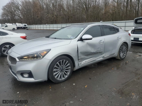 2017 Kia Cadenza Technology with VIN KNALC4J12H5081078, listed as a Copart auction lot 81816954 with 102,471 mi miles and Salvage Title. Bid and sale history available at carsss.com. Image 1.