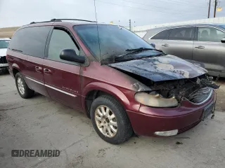 2001 Chrysler Town & Country LXi with VIN 2C8GP54L71R217272, listed as a Copart auction lot 47755345 with Not Provided miles and Salvage Title. Bid and sale history available at DreamBid. Image 4.