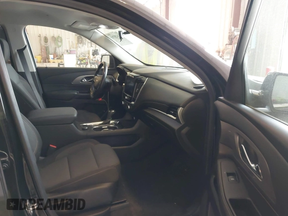 2019 Chevrolet Traverse LT Cloth z VIN 1GNEVGKW6KJ313527, wystawiony jako IAAI lot #42428710 z przebiegiem 117 306 mil mil oraz . Historia ofert i sprzedaży dostępna na DreamBid. Obrazek 5.