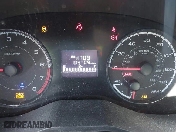 2020 Subaru Crosstrek with VIN JF2GTAAC4LG250147, listed as a IAAI auction lot 42644811 with 104,709 mi miles and . Bid and sale history available at DreamBid. Image 16.