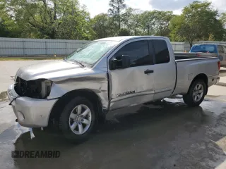 2008 Nissan Titan XE with VIN 1N6BA06A78N321583, listed as a Copart auction lot 49389254 with 133,186 mi miles and Salvage Title. Bid and sale history available at carsss.com. Image 1.