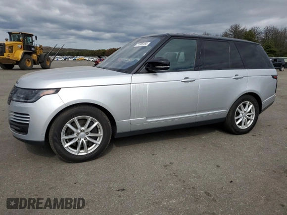 2019 Land Rover Range Rover with VIN SALGR2SU3LA587298, listed as a Copart auction lot 71808184 with 12,442 mi miles and Salvage title. Bid and sale history available at DreamBid. Image 1.