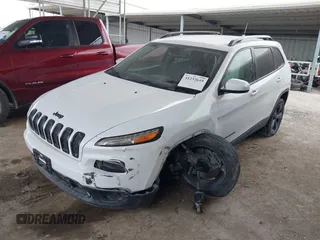 2016 Jeep Cherokee Latitude with VIN 1C4PJLCB5GW207159, listed as a IAAI auction lot 41232649 with 103,991 mi miles. Bid and sale history available at carsss.com. Image 17.