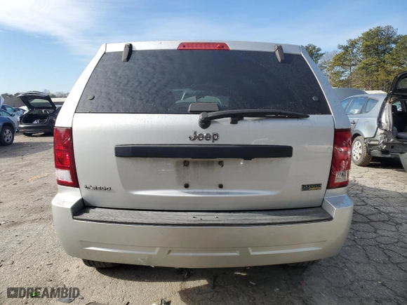 2007 Jeep Grand Cherokee Laredo with VIN 1J8HS48P57C697382, listed as a Copart auction lot 87682865 with 154,732 mi miles and Salvage Title. Bid and sale history available at carsss.com. Image 6.