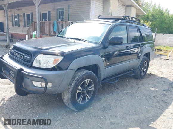 2003 Toyota 4Runner SR5 with VIN JTEZT14R030002618, listed as a IAAI auction lot 42104871 with 246,019 mi miles. Bid and sale history available at carsss.com. Image 2.