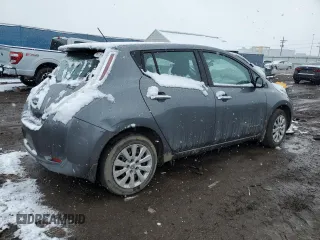 2017 Nissan LEAF SL with VIN 1N4BZ0CP3HC306908, listed as a Copart auction lot 47256243 with 36,335 mi miles. Bid and sale history available at carsss.com. Image 3.