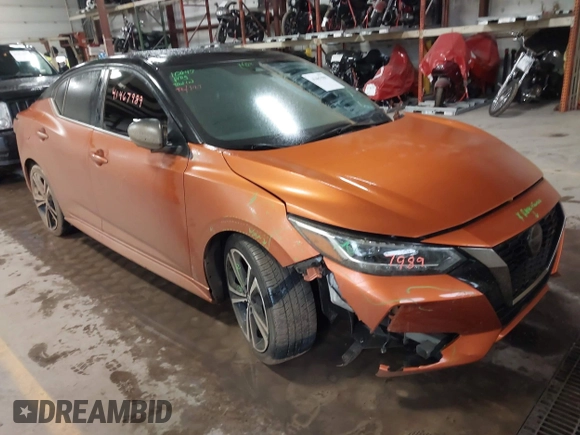 2020 Nissan Sentra SR with VIN 3N1AB8DV6LY304630, listed as a IAAI auction lot 41467989 with 64,758 mi miles and . Bid and sale history available at DreamBid. Image 1.