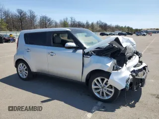2017 Kia Soul + with VIN KNDJP3A51H7428335, listed as a Copart auction lot 55261725 with 16,168 mi miles and Salvage Title. Bid and sale history available at DreamBid. Image 4.