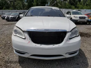 2014 Chrysler 200 LX with VIN 1C3CCBAB6EN206096, listed as a Copart auction lot 53187895 with 196,951 mi miles and Salvage Title. Bid and sale history available at carsss.com. Image 5.