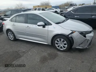 2022 Toyota Corolla LE with VIN 5YFEPMAE6NP311416, listed as a Copart auction lot 47969525 with 70,512 mi miles and Salvage Title. Bid and sale history available at DreamBid. Image 4.