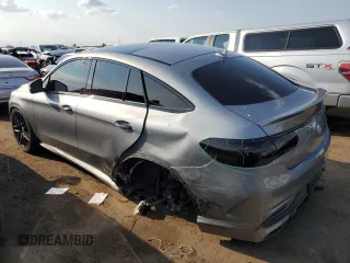 2016 Mercedes-Benz GLE 63 S AMG with VIN 4JGED7FB1GA020902, listed as a Copart auction lot 69549854 with 74,875 mi miles and Salvage title. Bid and sale history available at DreamBid. Image 2.