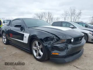 2010 Ford Mustang GT with VIN 1ZVBP8CHXA5134181, listed as a IAAI auction lot 42042405 with 58,611 mi miles. Bid and sale history available at carsss.com. Image 1.