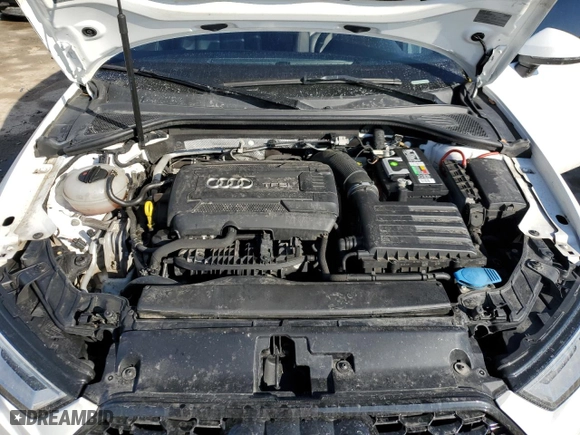 2017 Audi A3 Sedan Premium with VIN WAUB8GFF9H1025696, listed as a Copart auction lot 46700305 with 82,807 mi miles and Salvage Title. Bid and sale history available at carsss.com. Image 11.