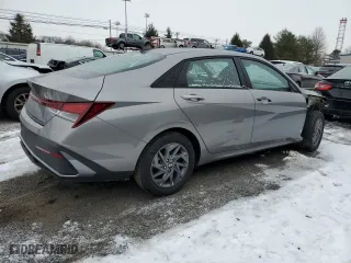 2024 Hyundai Elantra SEL with VIN KMHLM4DG1RU669993, listed as a Copart auction lot 85923124 with 18,322 mi miles and Salvage Title. Bid and sale history available at carsss.com. Image 3.