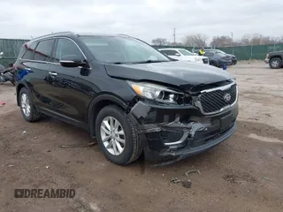 2016 Kia Sorento LX with VIN 5XYPG4A50GG129744, listed as a IAAI auction lot 41711949 with 127,954 mi miles. Bid and sale history available at carsss.com. Image 1.