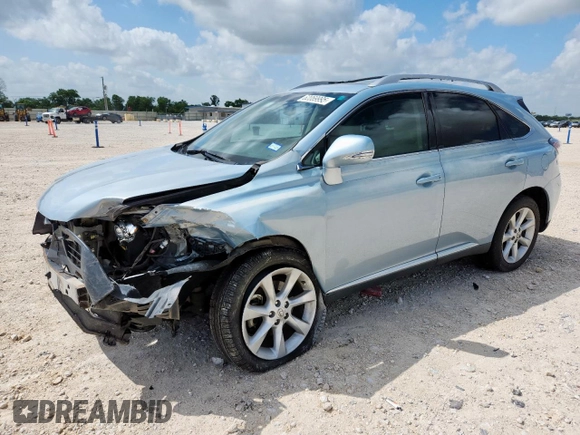 2010 Lexus RX 350 z VIN 2T2ZK1BA0AC019115, wystawiony jako Copart lot #62069995 z przebiegiem 159 262 mil mil oraz Szkoda całkowita • Salvage title. Historia ofert i sprzedaży dostępna na DreamBid. Obrazek 1.