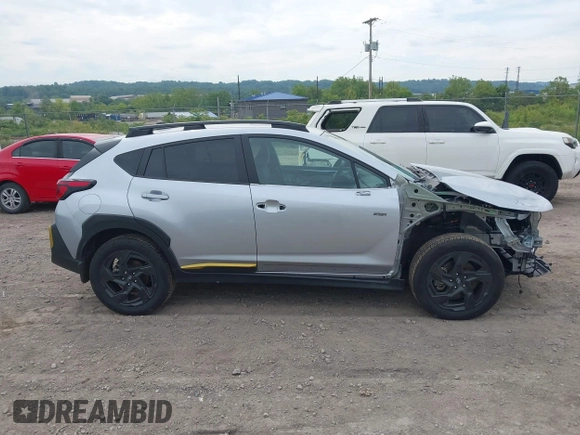 2024 Subaru Crosstrek Special Sports с VIN 4S4GUHF67R3819513, выставлен на аукционе IAAI как лот 42386252 с пробегом 6 958 миль миль и . История ставок и продаж доступна на DreamBid. Изображение 14.