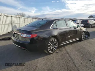 2017 Lincoln Continental Reserve with VIN 1LN6L9NC2H5631612, listed as a Copart auction lot 39306423 with 104,528 mi miles. Bid and sale history available at carsss.com. Image 3.