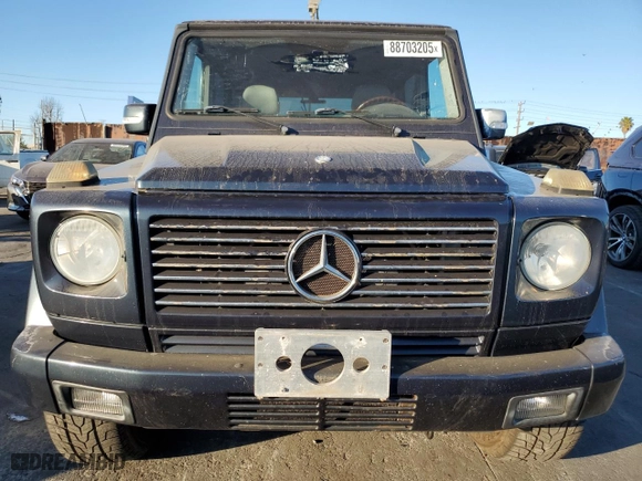 2003 Mercedes-Benz G-Class with VIN WDCYR49E03X136410, listed as a Copart auction lot 88703205 with 0 mi miles and Clean Title. Bid and sale history available at carsss.com. Image 5.