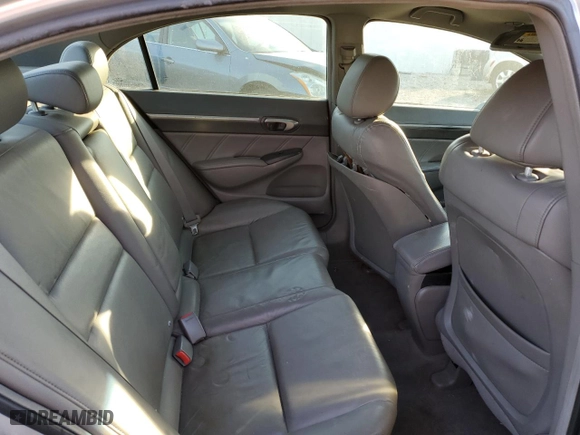 2008 Honda Civic Sdn EX-L with VIN 1HGFA16928L060750, listed as a Copart auction lot 47955235 with 204,619 mi miles and Salvage Title. Bid and sale history available at carsss.com. Image 10.