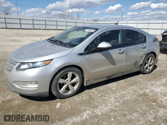 2013 Chevrolet Volt with VIN 1G1RD6E45DU101651, listed as a Copart auction lot 54490455 with 203,022 mi miles and Salvage Title. Bid and sale history available at carsss.com. Image 1.