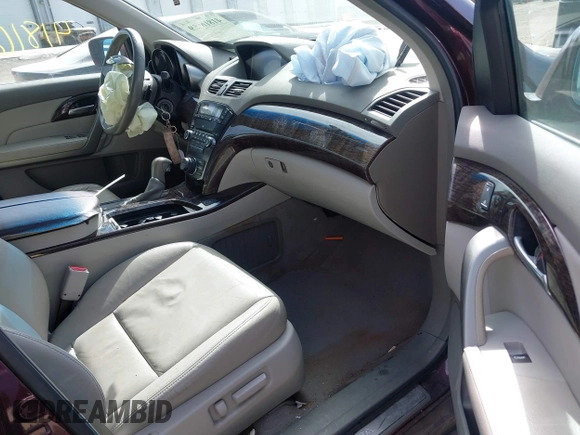 2010 Acura MDX Technology Pkg with VIN 2HNYD2H65AH505244, listed as a IAAI auction lot 41816959 with 139,807 mi miles. Bid and sale history available at carsss.com. Image 5.