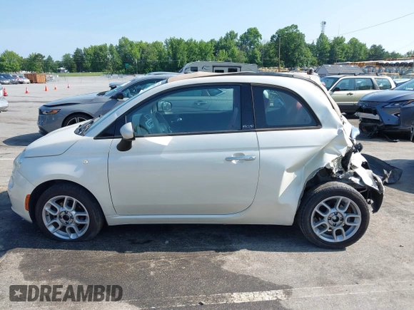 2013 FIAT 500 Pop with VIN 3C3CFFDR7DT512732, listed as a IAAI auction lot 42443988 with 120,681 mi miles and . Bid and sale history available at DreamBid. Image 15.
