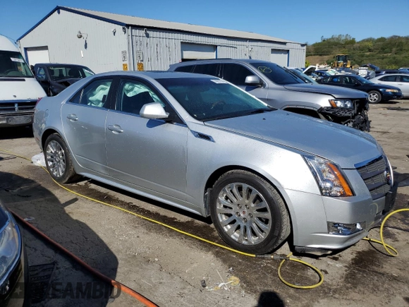 2011 Cadillac CTS Performance with VIN 1G6DJ5ED8B0133179, listed as a Copart auction lot 74025734 with 73,297 mi miles and Salvage Title. Bid and sale history available at DreamBid. Image 4.