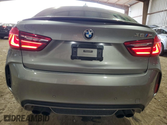 2019 BMW X6 M with VIN 5YMKW8C54KLR38377, listed as a Copart auction lot 84643024 with 47,556 mi miles and Salvage Title. Bid and sale history available at carsss.com. Image 6.