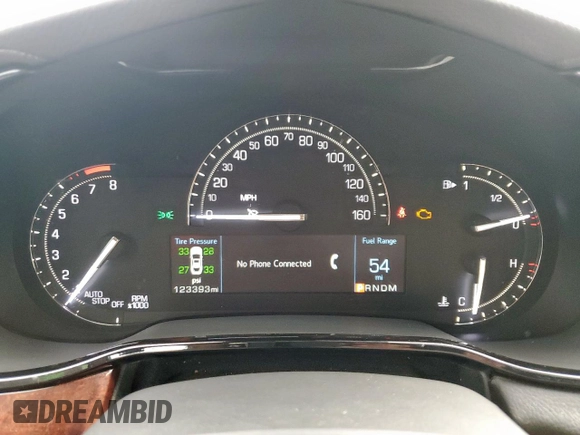 2018 Cadillac CTS RWD z VIN 1G6AP5SX1J0170279, wystawiony jako Copart lot #55227975 z przebiegiem 123 393 mil mil oraz Szkoda całkowita • Salvage title. Historia ofert i sprzedaży dostępna na DreamBid. Obrazek 9.