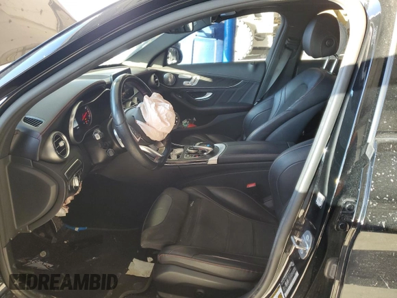 2017 Mercedes-Benz C 43 AMG with VIN 55SWF6EB7HU209463, listed as a Copart auction lot 87859325 with 99,801 mi miles and Salvage Title. Bid and sale history available at DreamBid. Image 7.