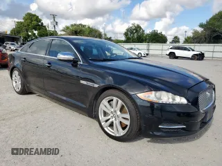 2012 Jaguar XJ XJL with VIN SAJWA2GB7CLV37656, listed as a Copart auction lot 62450905 with 88,954 mi miles and Salvage title. Bid and sale history available at DreamBid. Image 4.