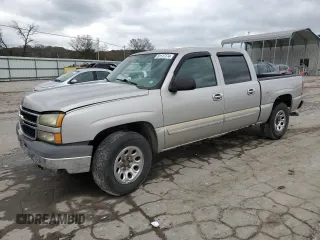 2006 Chevrolet Silverado 1500 LS with VIN 2GCEK13V061349279, listed as a Copart auction lot 81117774 with Not Provided miles and Salvage Title. Bid and sale history available at DreamBid. Image 1.