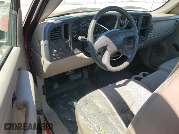 2005 Chevrolet Silverado 1500 Work Truck with VIN 1GCEC14X95Z128928, listed as a Copart auction lot 50984325 with 137,464 mi miles and Salvage Title. Bid and sale history available at carsss.com. Image 8.