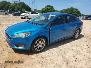 2015 Ford Focus SE with VIN 1FADP3F24FL200786, listed as a Copart auction lot 62662855 with 90,790 mi miles and Salvage title. Bid and sale history available at DreamBid. Image 1.