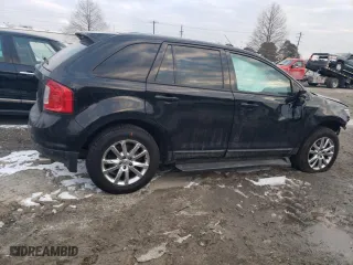 2013 Ford Edge SEL with VIN 2FMDK4JC5DBA46838, listed as a Copart auction lot 41922045 with 106,195 mi miles and Salvage Title. Bid and sale history available at carsss.com. Image 3.