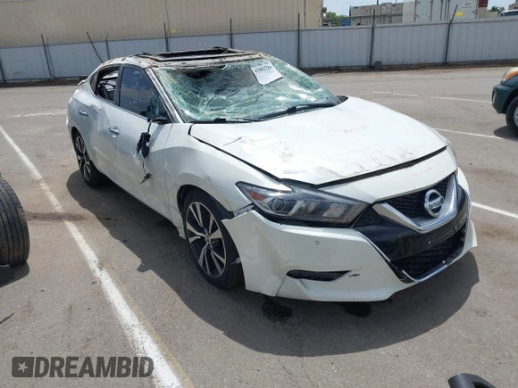 2016 Nissan Maxima SV z VIN 1N4AA6AP2GC437206, wystawiony jako IAAI lot #42082780 z przebiegiem Nie podano mil oraz . Historia ofert i sprzedaży dostępna na DreamBid. Obrazek 1.