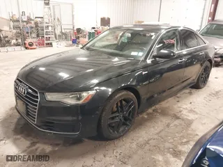 2016 Audi A6 3.0T Premium Plus with VIN WAUFGAFC3GN001540, listed as a IAAI auction lot 41742886 with NaN miles. Bid and sale history available at carsss.com. Image 17.