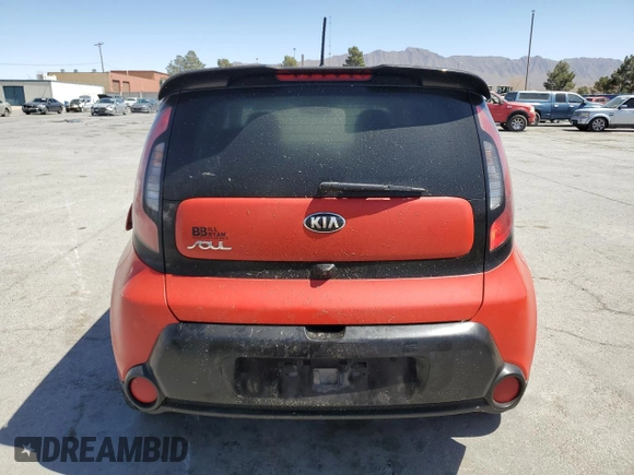 2016 Kia Soul + with VIN KNDJP3A59G7388309, listed as a Copart auction lot 50448335 with 80,673 mi miles and Salvage Title. Bid and sale history available at carsss.com. Image 6.
