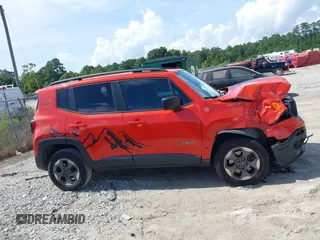 2017 Jeep Renegade Sport with VIN ZACCJAABXHPF61957, listed as a IAAI auction lot 42775922 with 124,571 mi miles and . Bid and sale history available at DreamBid. Image 13.